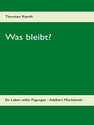 cover image of Was bleibt?